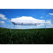 BRIMO - Gazebo 4x8m accordion - 3 τοίχοι - 12 σκοινιά - Gazebo