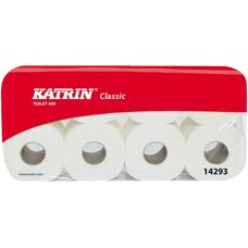 Katrin Classic Toilettenpapier - 6 x 8 Rollen, 400 Blatt