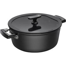 Fiskars Pata Fs.Garnek 5L Non-stick pinnoite ja kansi Kova pinta