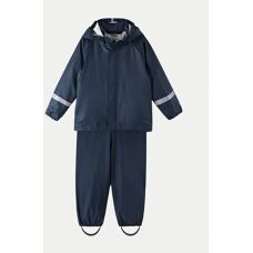 Reima Tihku Navy Regnsett - Barnens regnkläder
