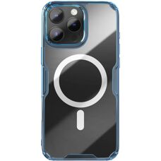 Nillkin iPhone 16 Pro Max Magnetischer Schutz - Blau/Weiß