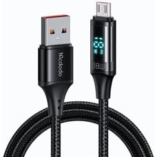Mcdodo CA-1070 USB-auf-Micro-USB-Kabel - 3A, 1,2m, Schwarz