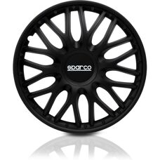 Sparco Treviso Hjulkapsel - 15 tum svart - Fälgkapsel