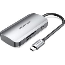 Vention USB-C do 3x USB3.0 Stacja dokująca - Szara