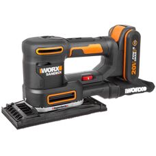 Lijadora portátil WORX WX820 - 5-en-1, DustStop, 20V