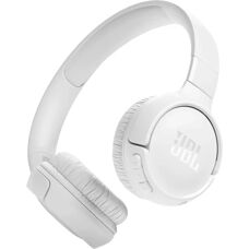 JBL Fehér Tune 520BT Fejhallgatók - Bluetooth 5.3, Gyorstöltés