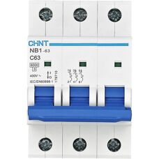 Chint 179699 NB1-63 3P C13 Disjoncteur - Circuit Breaker