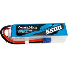 Gens Ace 5500mAh 22.2V 45C RC Batterij - Modelonderdeel