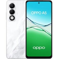OPPO A5 - Écran 6,67'' - 6 Go RAM - 128 Go - Blanc - Smartphone - Publicité