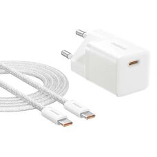Chargeur Rapide Baseus GaN5 25W - Compact, Câble USB-C