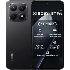 Xiaomi 15T Pro Smartphone - 6,83'' AMOLED - 12GB RAM - 512GB - Leica 50MP - 5G - Android