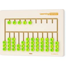 New Classic Toys 50674 Lernspielzeug - Alphabet Wandspiel