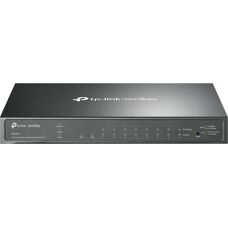 Διακόπτης Δικτύου TP-Link Omada SG2210P Managed L2/L2+ Gigabit Ethernet - Μαύρος