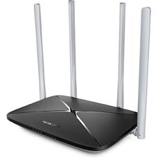 Router wireless Mercusys AC12 - Doppia banda 1200Mbps - Nero