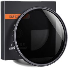 K&F Concept 58mm ND2-ND400 Állítható ND szűrő - Kamera lencse szűrő