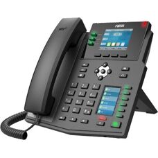 Téléphone IP Fanvil X4U Noir - 12 Lignes, Wi-Fi, HD Audio