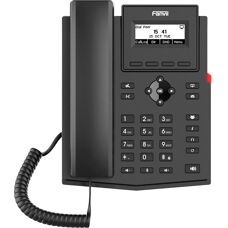 Fanvil X301W Wi-Fi IP-Telefon - 2 Linien - Schwarz