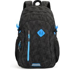 Aoking Unisex Rugzak Zwart Blauw - Rucksack