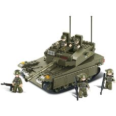 Sluban M38-B0305 Army Merkava Tank - Toy Building Set