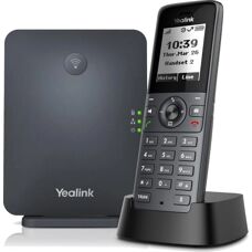 Yealink W71p - Wireless VoIP Phone with Caller ID - Ip-Dect - 3-Way Call Capacity - Sip, Vq-Rtcpxr, Rtcp-Xr, Sip V2 - Grey