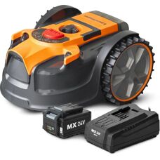 Tondeuse robot sans fil 24V Lawnmaster - Facile et autonome - Publicité