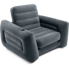 Opblåsbar Intex Pull-Out Lounge Grå - Stol