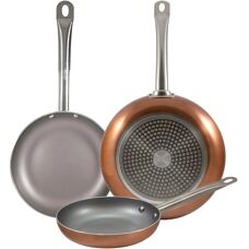 Ensemble de Poêles Antiadhésives Optimum Plus en Aluminium pour Induction - Publicité