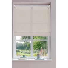 ANDAS Fiete Raffrollo - Leinenoptik, 150x60cm, Beige