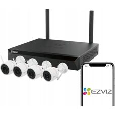 EZVIZ Drahtlose 2K Sicherheitssystem - Außenkamera-Set