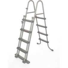 Scara pentru piscină gri Bestway - 107cm - Tip: Deasupra solului