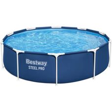 Basen Stelażowy Okrągły Bestway Steel Pro 305x76cm - Basen