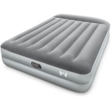 Deluxe XL Double Airbed with Built-in Electric Pump - Airbed