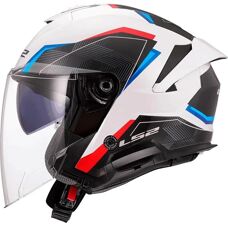 LS2 - Verso II Air Blu Rosso - Casco moto