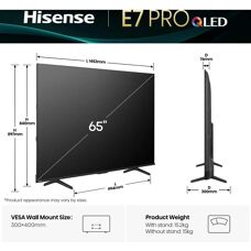 Hisense 65E77Q PRO 65-inch 4K Ultra HD Smart TV - Smart TV