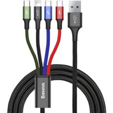 Kabel 4w1 Uniwersalny do Ładowania i Danych - 1,2m