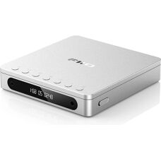 FiiO Srebrny DM13 Przenośny odtwarzacz CD z Bluetooth - Przenośnik muzyczny