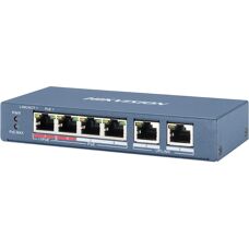 Hikvision DS-3E0106HP-E Netzwerkschalter - 6 RJ-45 Ports