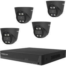 Foscam FN9108E-T4-2T Schwarz Überwachungskit - 8 Kanäle