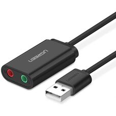 Ugreen 30724 - Externe Soundkarte mit 2.0 Kanälen USB