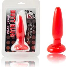 Baile Plug Anal Rojo - Conico 15cm - Estimulación Anal