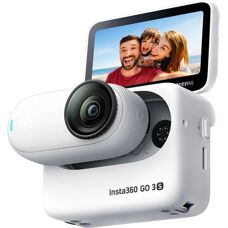 Insta360 GO 3S Action-Kamera - 128GB - Weiß - 4K Ultra HD - Wasserdicht