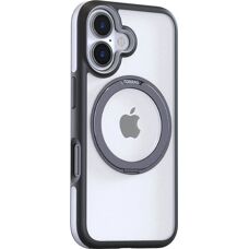Torras iPhone 16 Schwarz Fusion Hülle - Schutz & Drehbar
