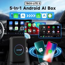 CarlinKit HDMI Lite S Android TV Box - Wireless HDMI Adapter, 5-in-1, Netflix, IPTV