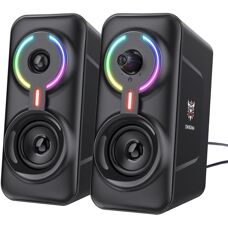 Onikuma X28 Gaming-Headset - Schwarz, RGB, Kabelgebunden
