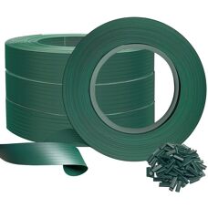 VOUNOT PVC Sichtschutzstreifen - Gartenzaun - 300m x 4,7cm