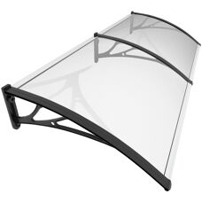 VOUNOT Pergola noire 200x80cm pour porte et porche - Publicité