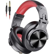 Casque filaire OneOdio A71 - Noir et Rouge - Studio DJ
