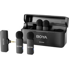 Micrófono Boya BY-V4 Inalámbrico 4 Canales - Negro