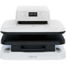 LOKLiK Auto Heat Press 1500W Blanc - Presse à chaud - Publicité