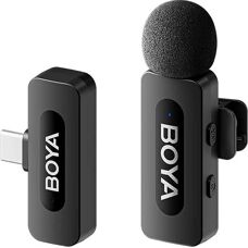 Boya BY-V20 Draadloze Microfoon - Compact Dual-Channel USB-C